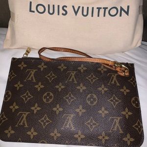 Louis Vuitton monogram wristlet